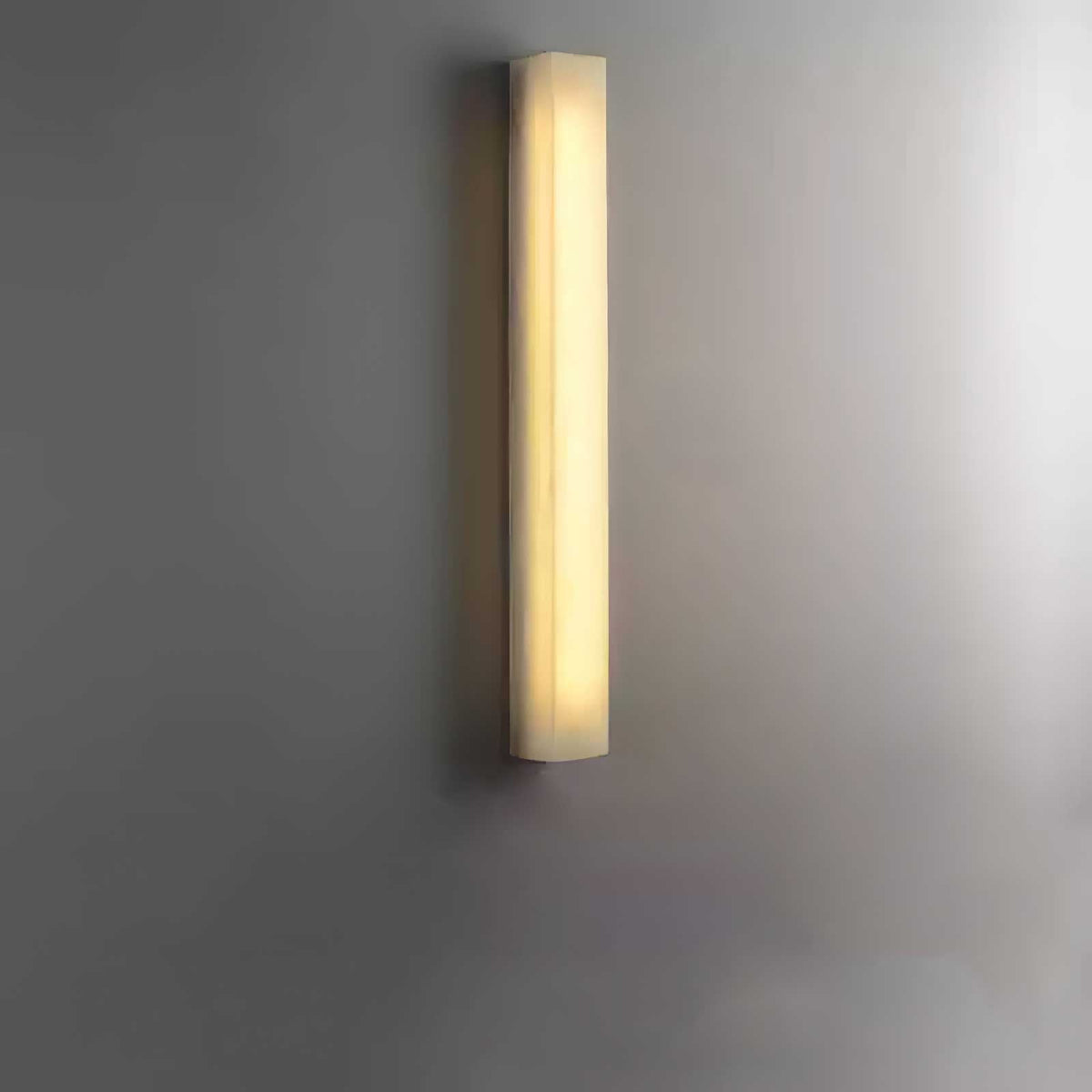 Alborella aplique de pared cilíndrico de alabastro