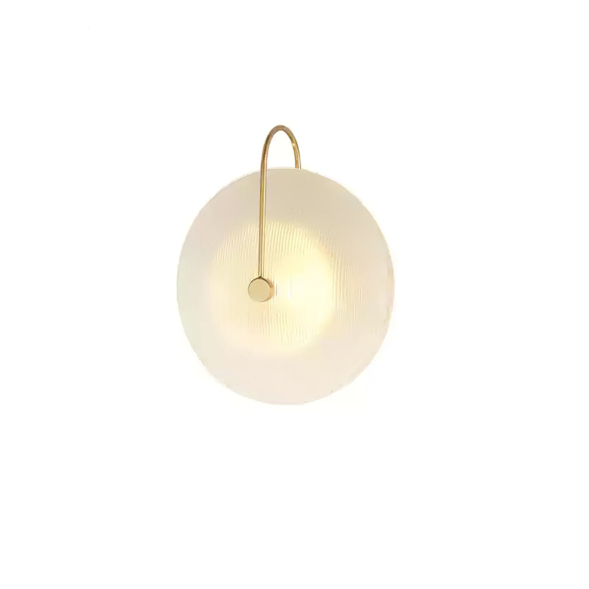 Ivsilan aplique de pared moderno minimalista de vidrio