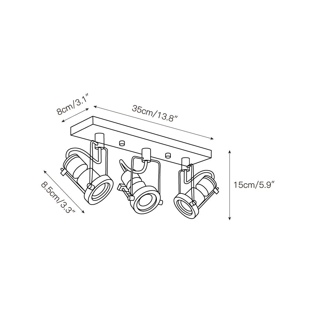 Caldor Spot Array lámpara de techo
