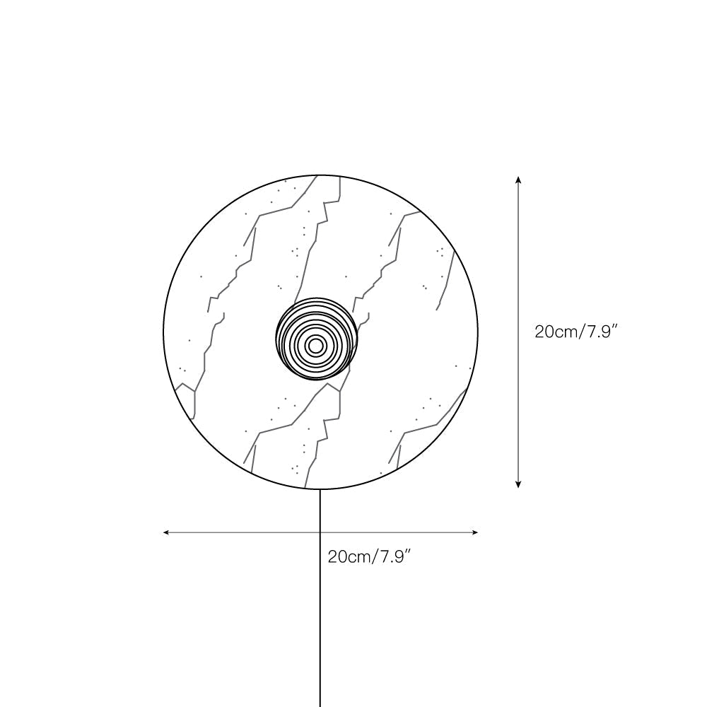 Soroora aplique de pared