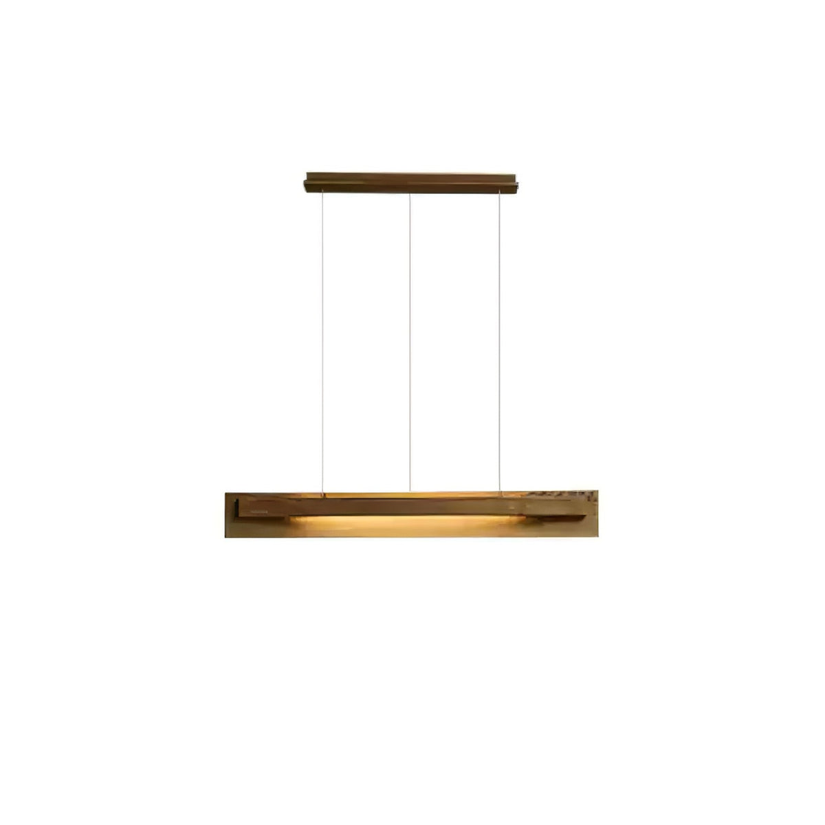 Zaraeyra lámpara colgante minimalista de madera