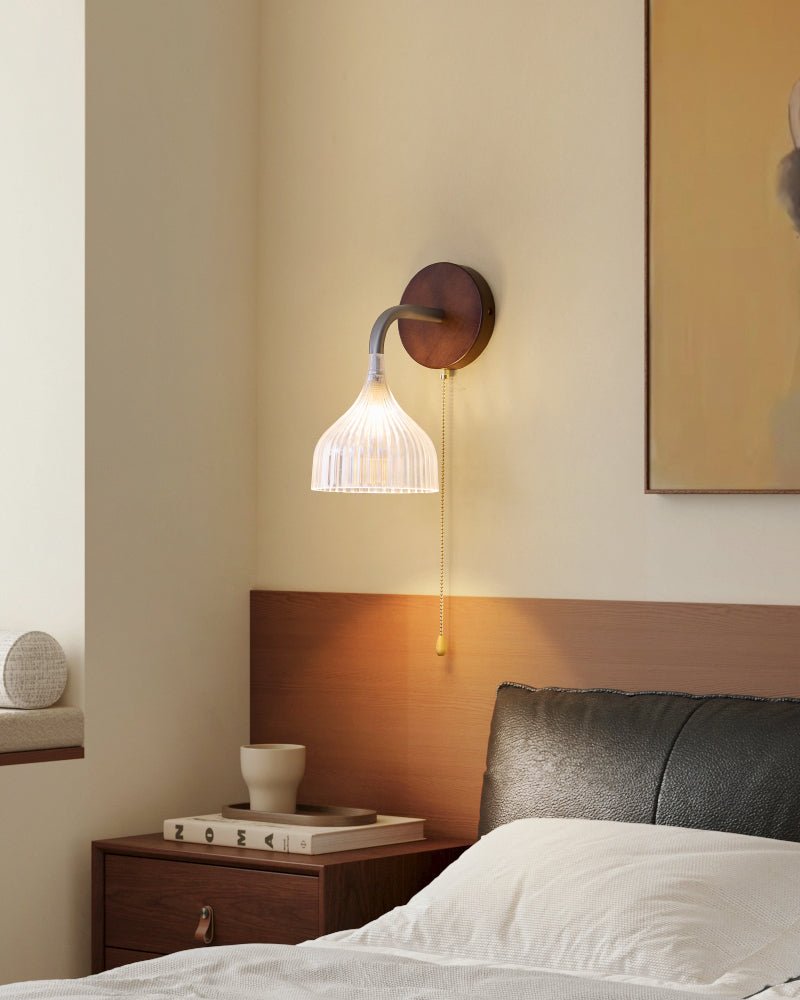 Cimararae aplique de pared elegancia de estilo clásico de madera