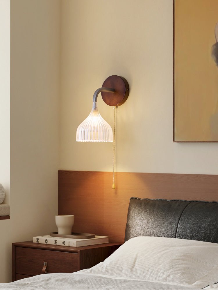 Cimararae aplique de pared elegancia de estilo clásico de madera