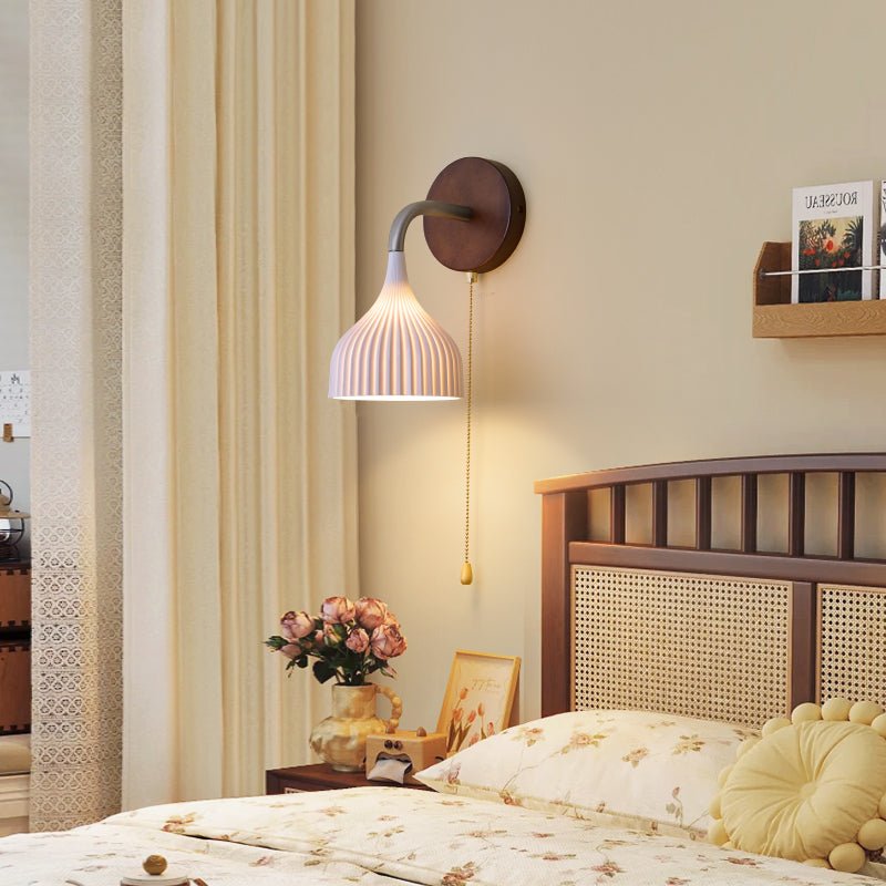 Cimararae aplique de pared elegancia de estilo clásico de madera