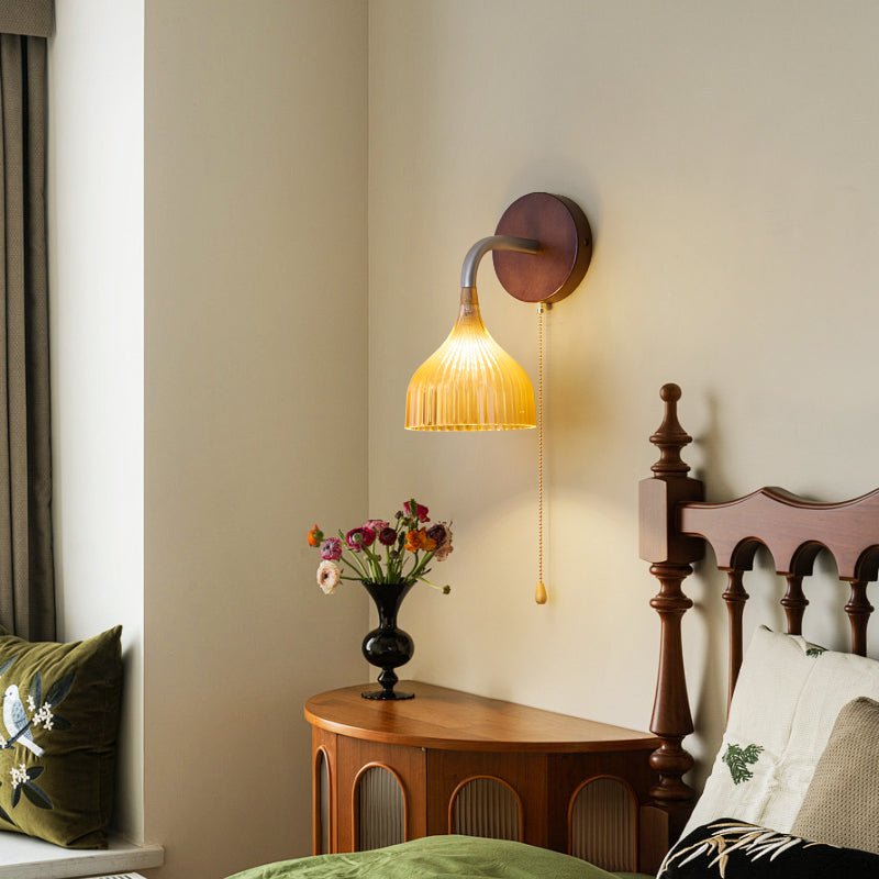 Cimararae aplique de pared elegancia de estilo clásico de madera