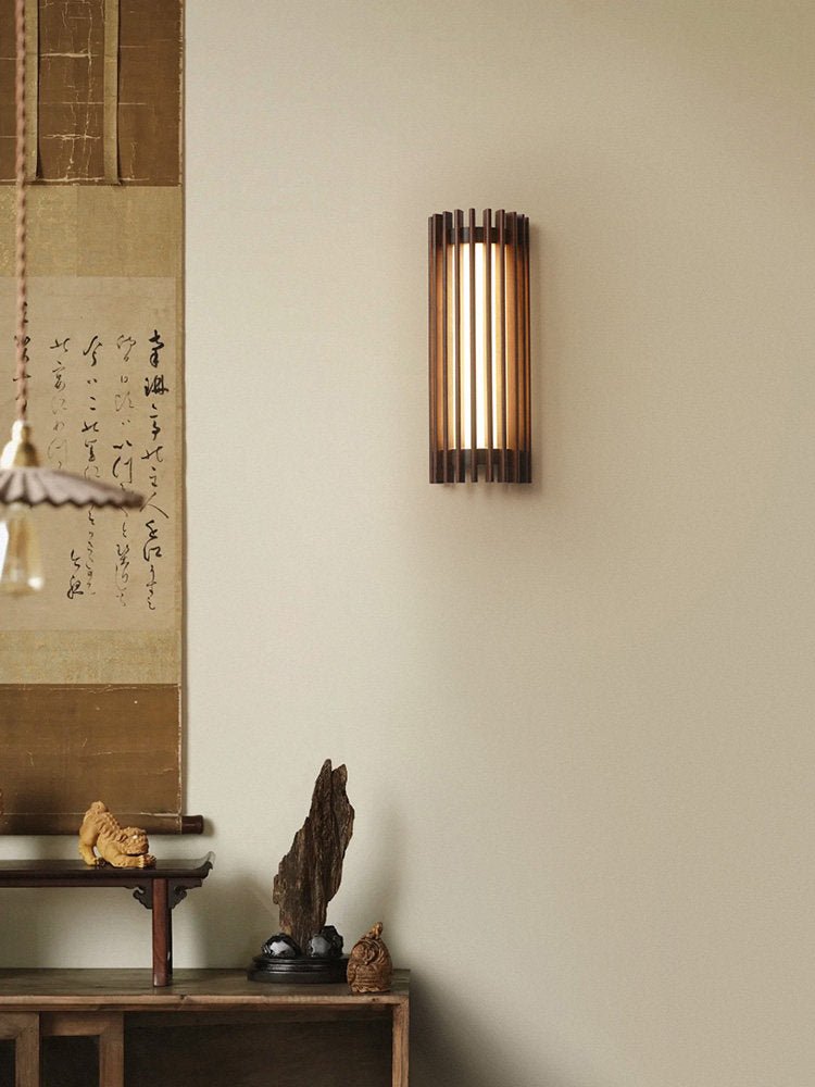 Renarenne aplique de pared lineal con listones verticales