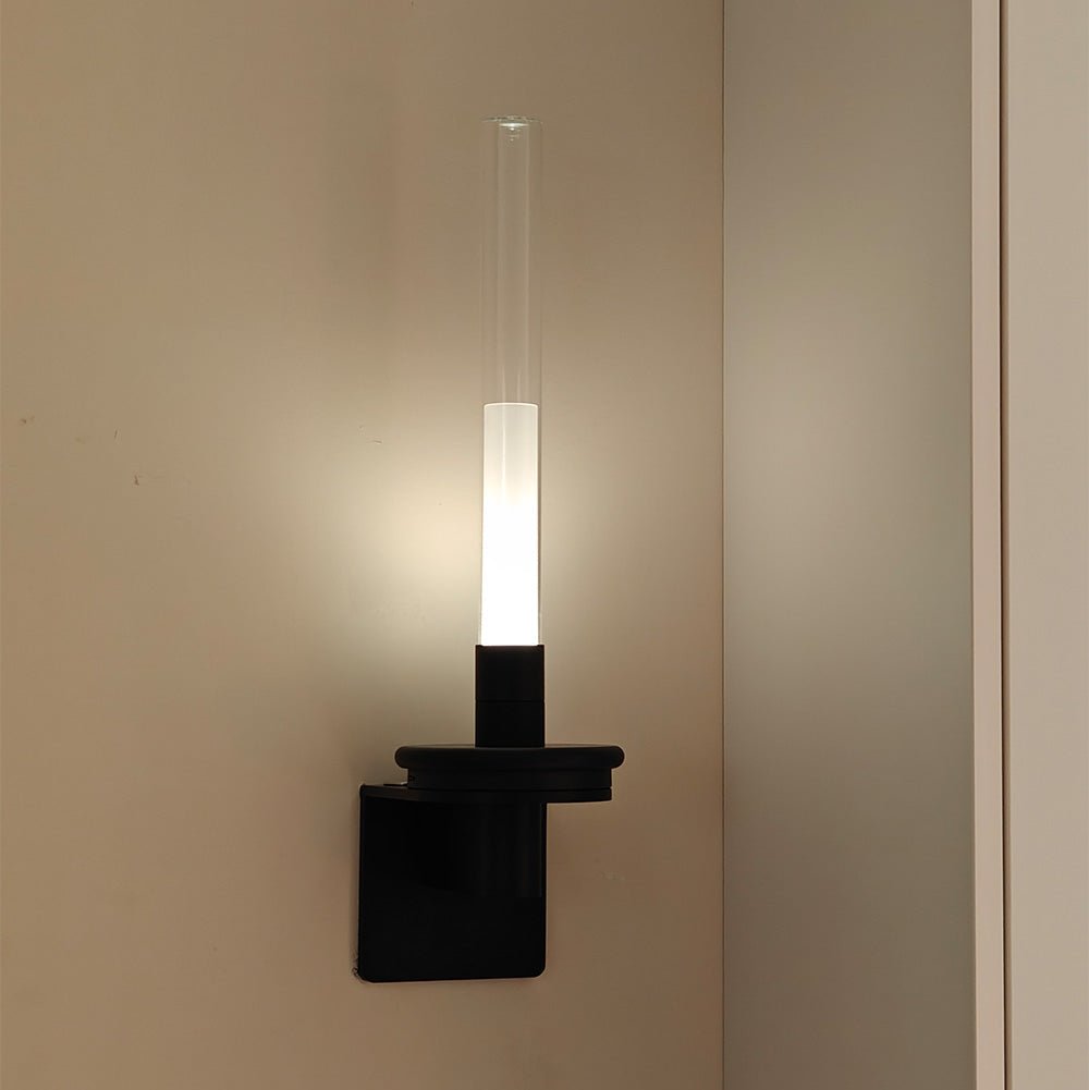 Ripz aplique de pared de vidrio recargable