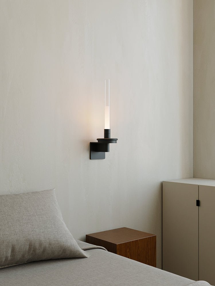Ripz aplique de pared de vidrio recargable