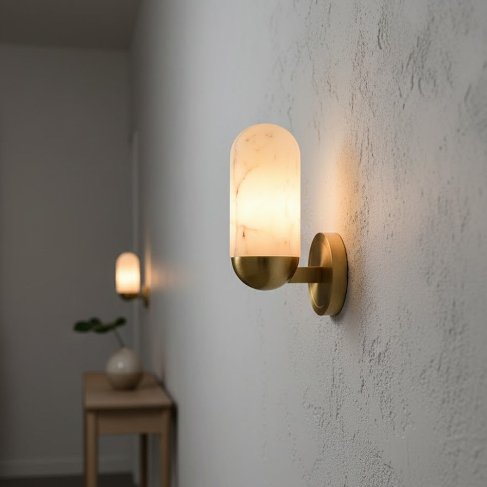 Lumeers aplique de pared alabastro