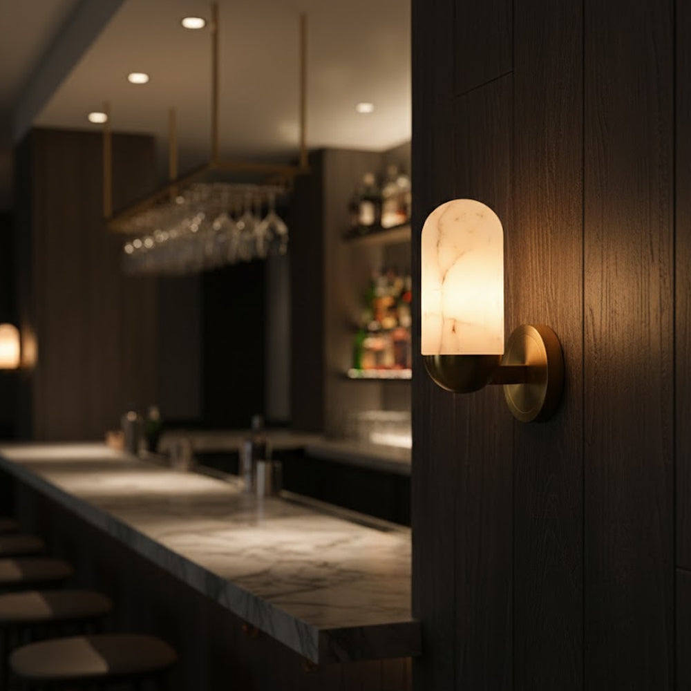 Lumeers aplique de pared alabastro