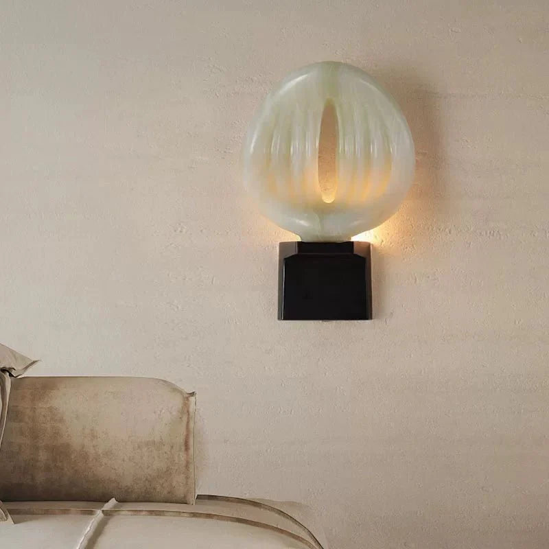 Eirion Rift aplique de pared alabastro