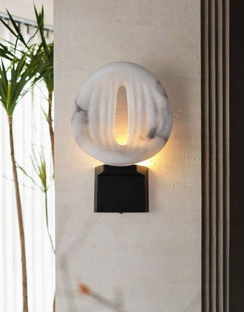 Eirion Rift aplique de pared alabastro