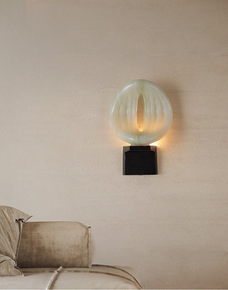 Eirion Rift aplique de pared alabastro