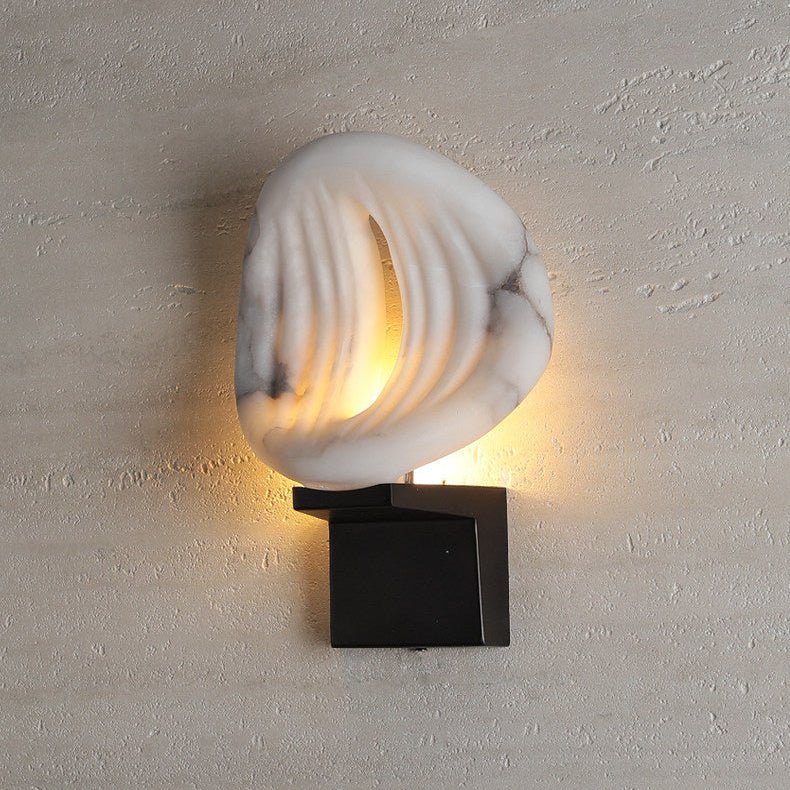 Eirion Rift aplique de pared alabastro