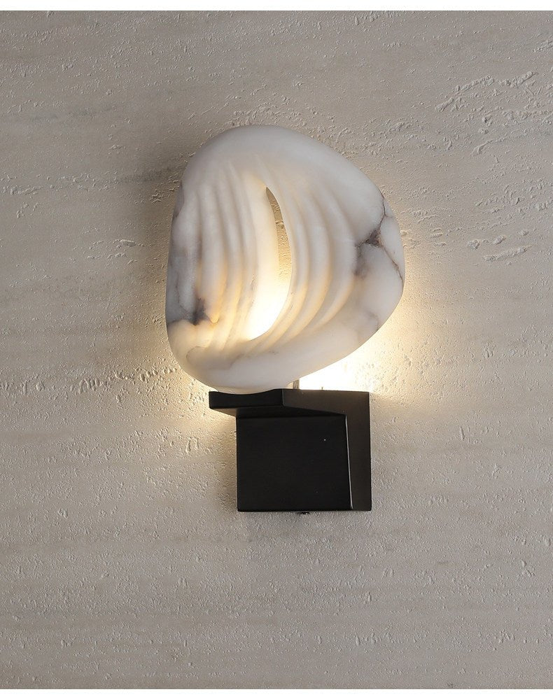 Eirion Rift aplique de pared alabastro