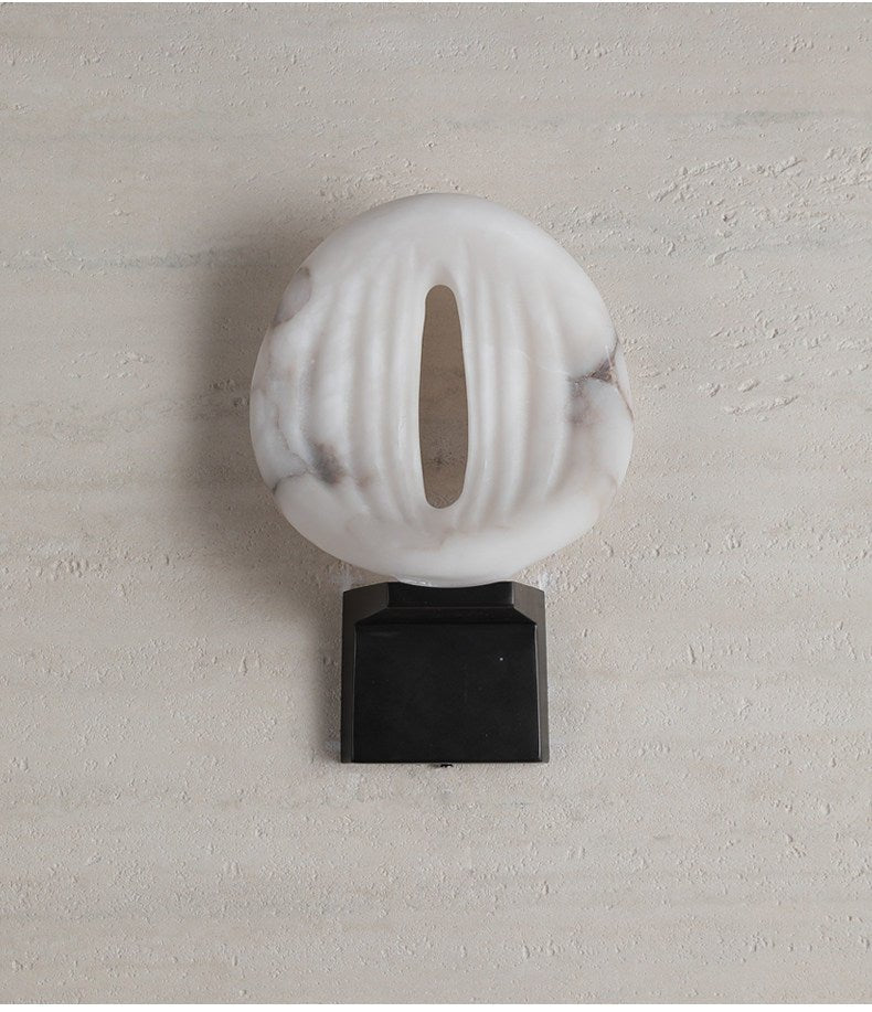 Eirion Rift aplique de pared alabastro