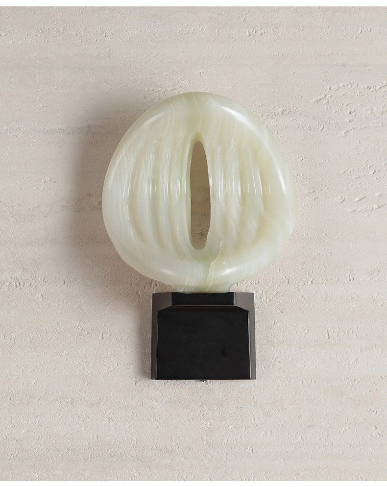 Eirion Rift aplique de pared alabastro