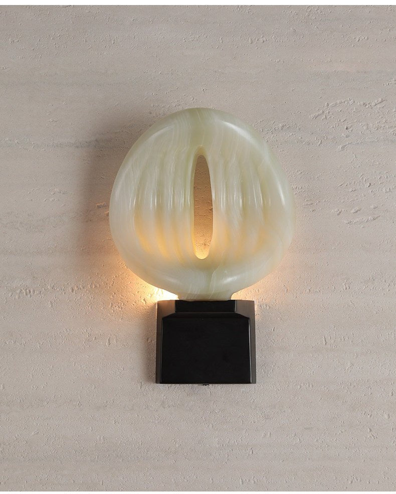 Eirion Rift aplique de pared alabastro