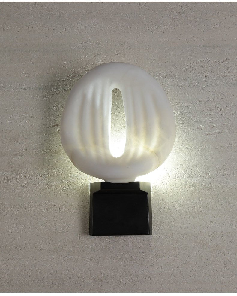 Eirion Rift aplique de pared alabastro