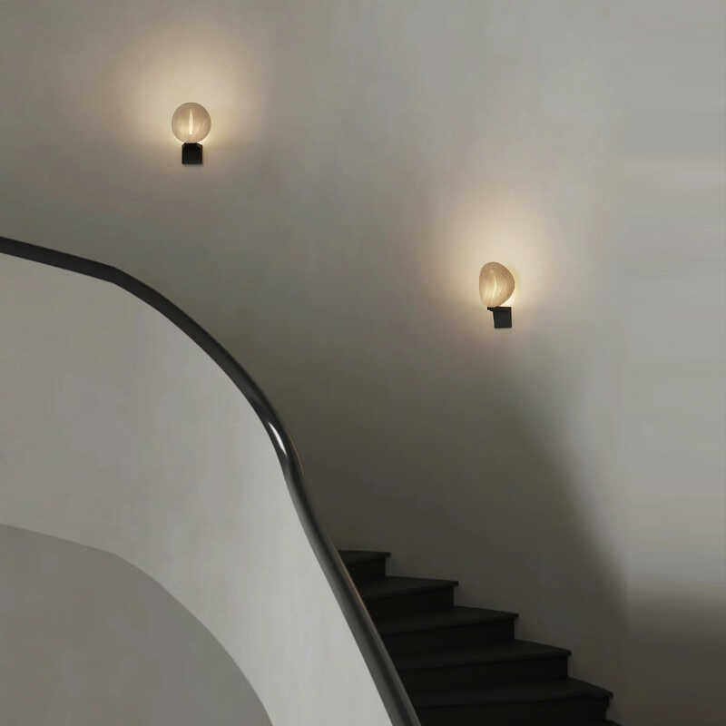 Eirion Rift aplique de pared alabastro