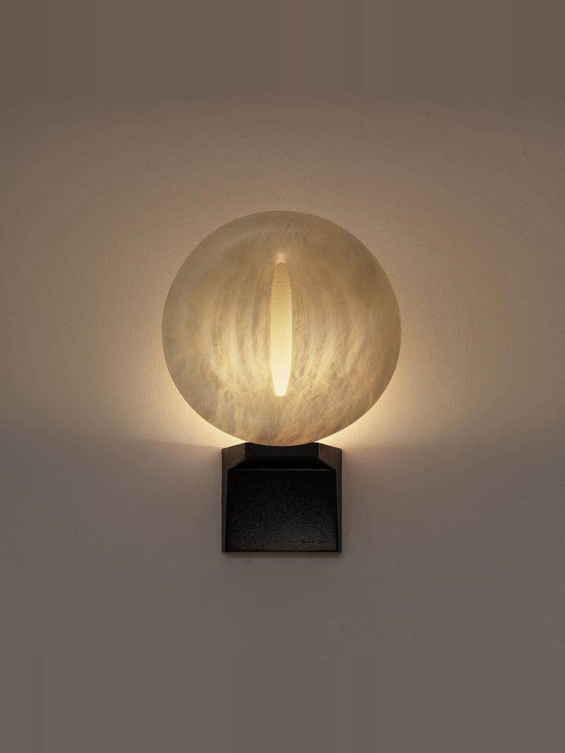 Eirion Rift aplique de pared alabastro
