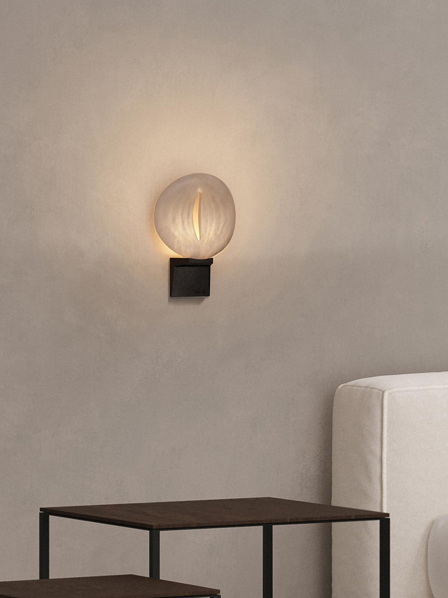 Eirion Rift aplique de pared alabastro