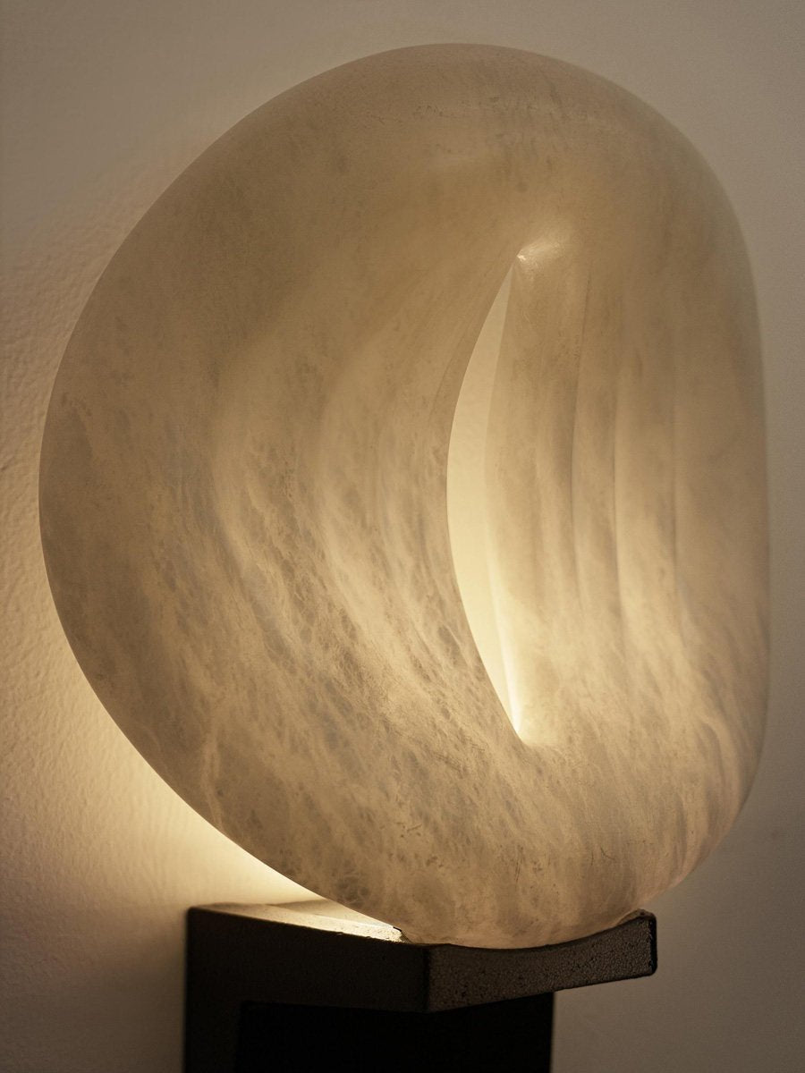 Eirion Rift aplique de pared alabastro