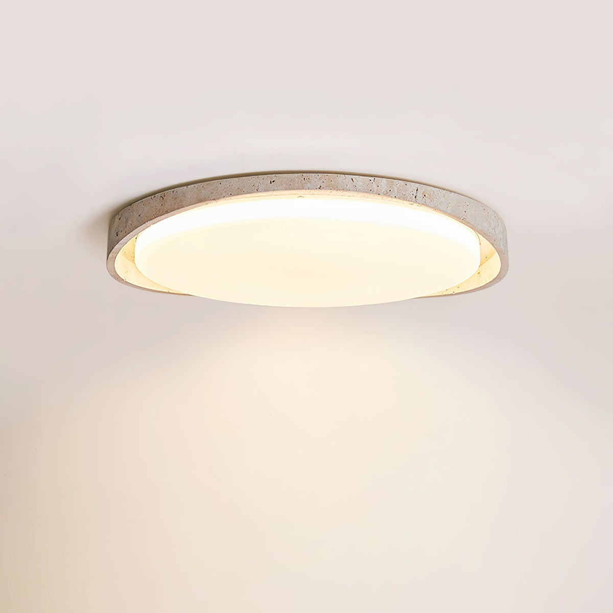 Vanoren Luz de Techo Minimalista de Travertino