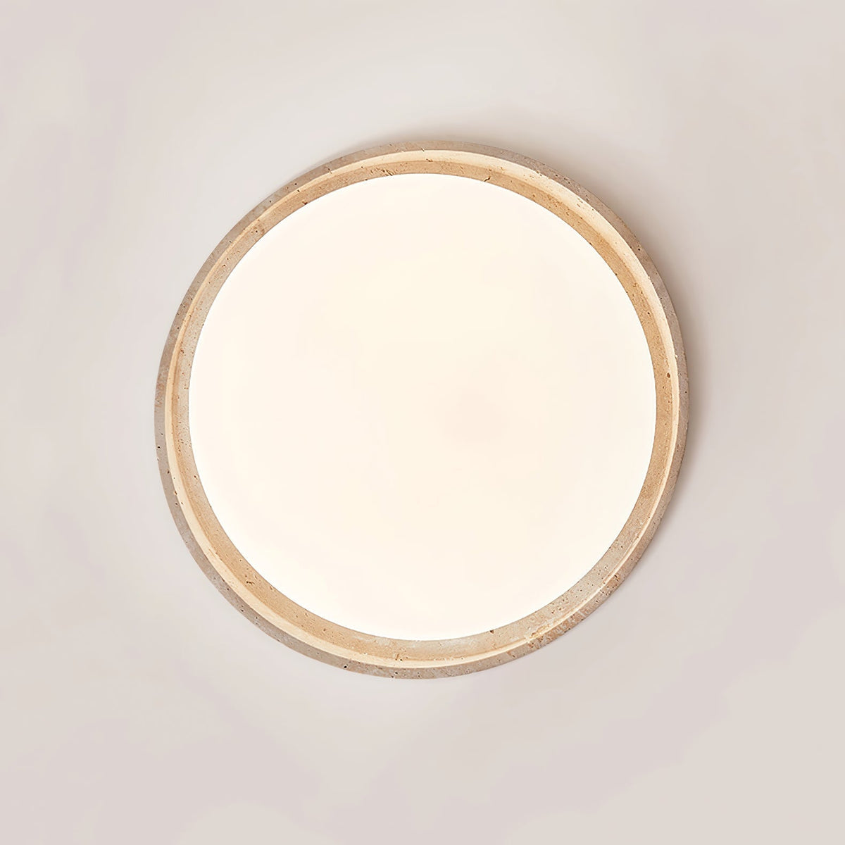 Vanoren Luz de Techo Minimalista de Travertino