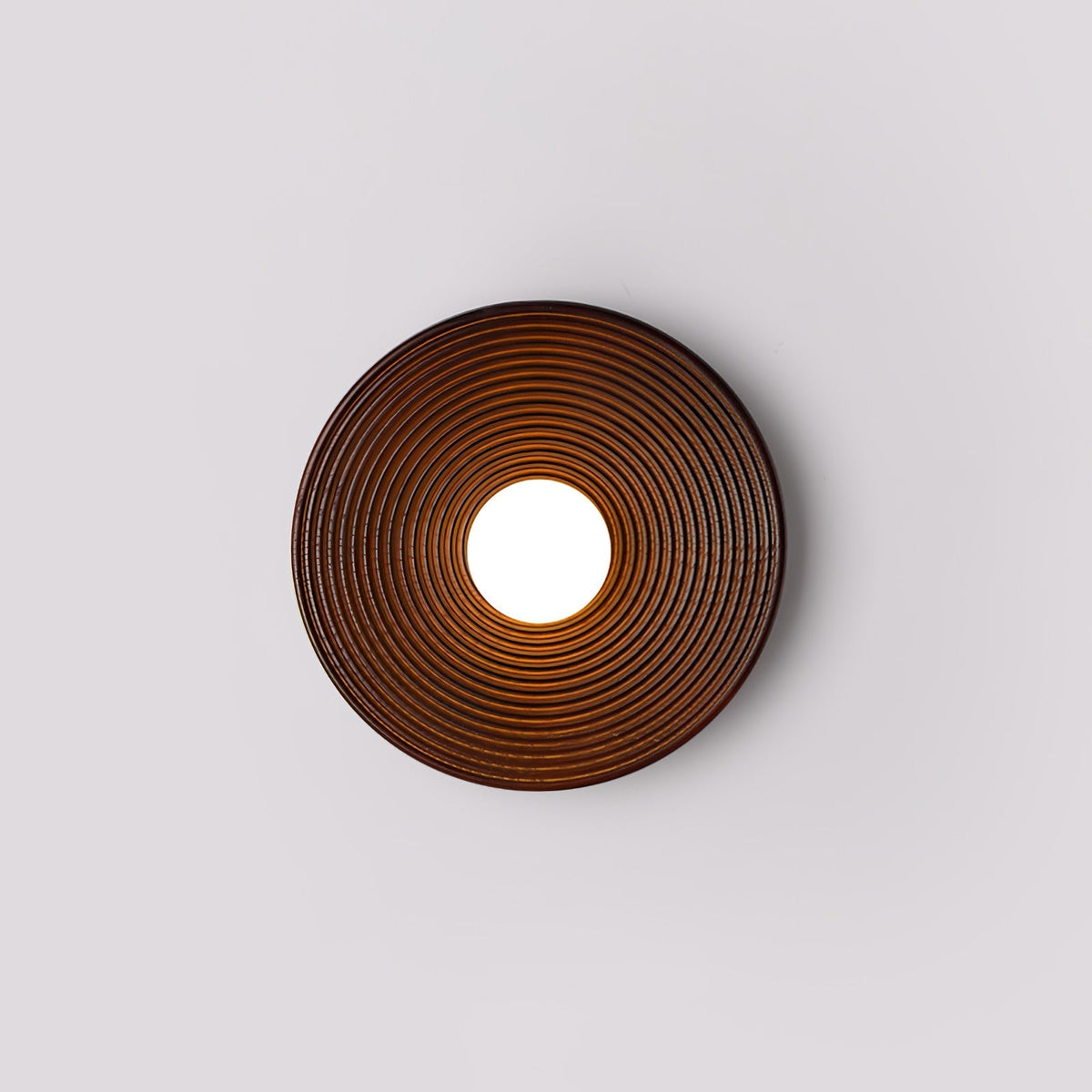 Aldenise aplique de pared de madera estilo nórdico con contorno artístico