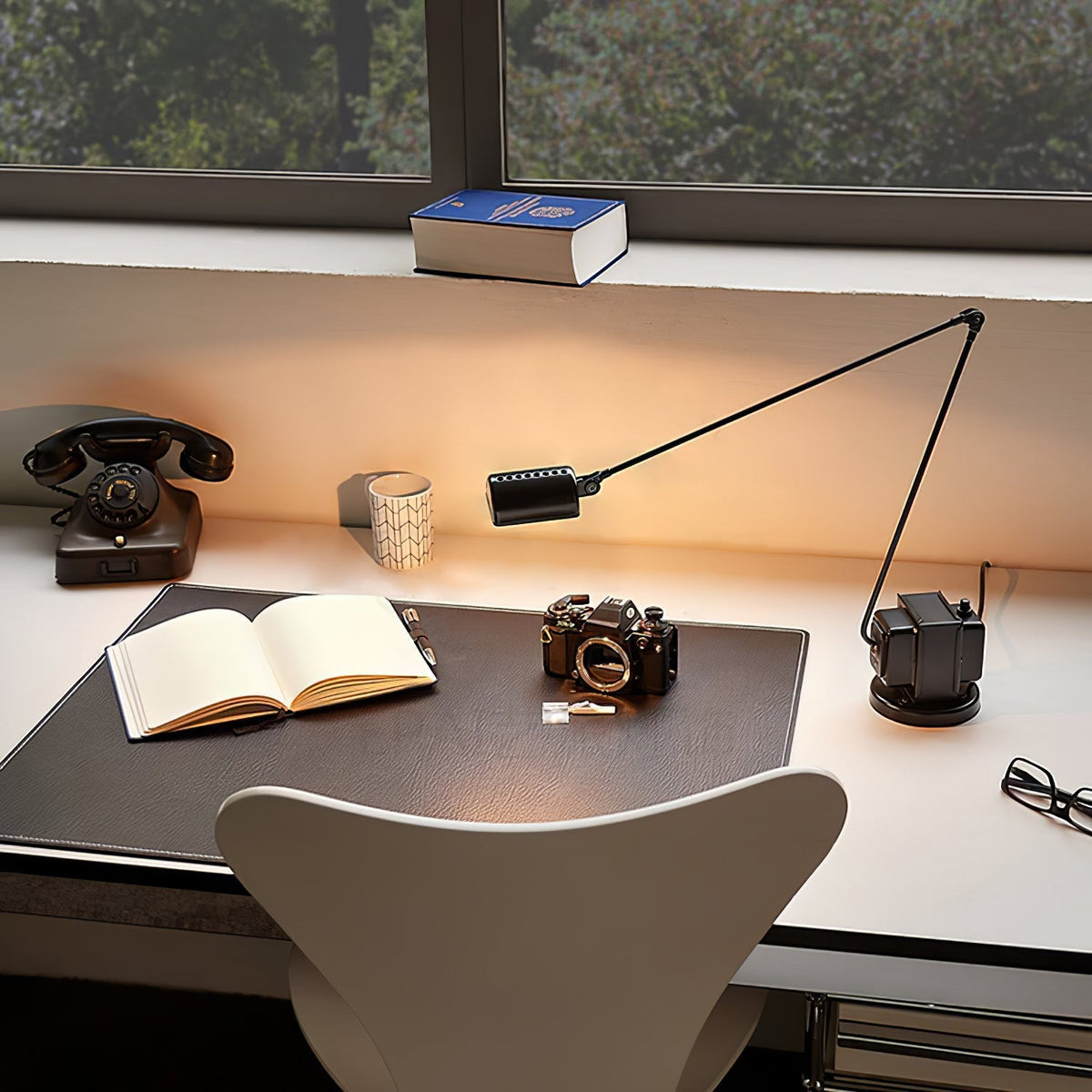 Orvyn lámpara de mesa minimalista