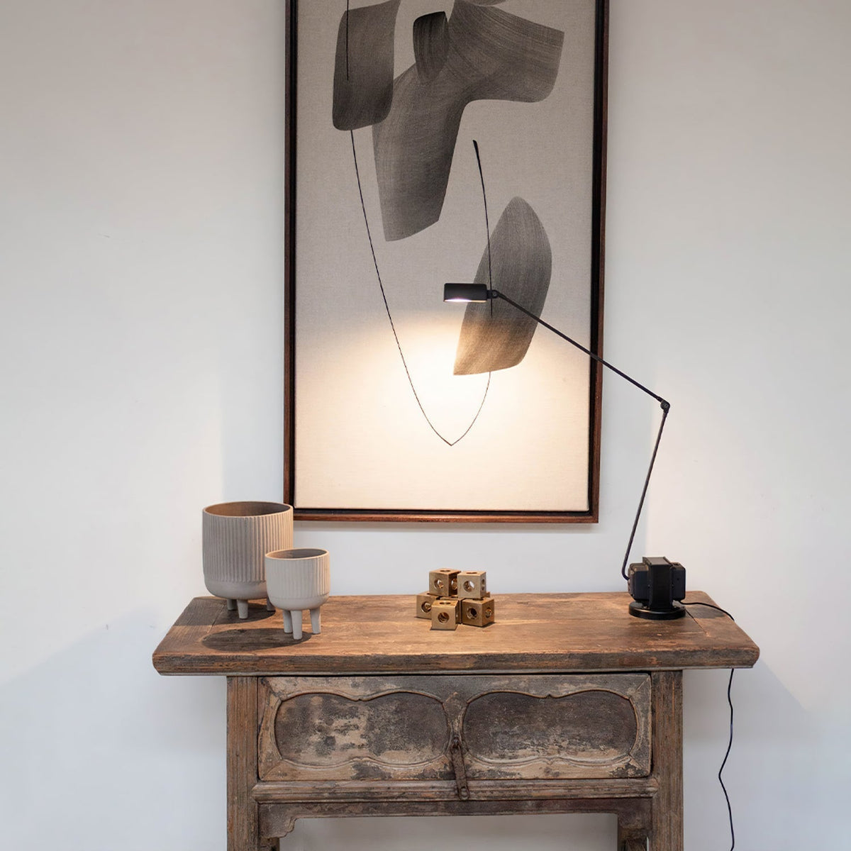 Orvyn lámpara de mesa minimalista
