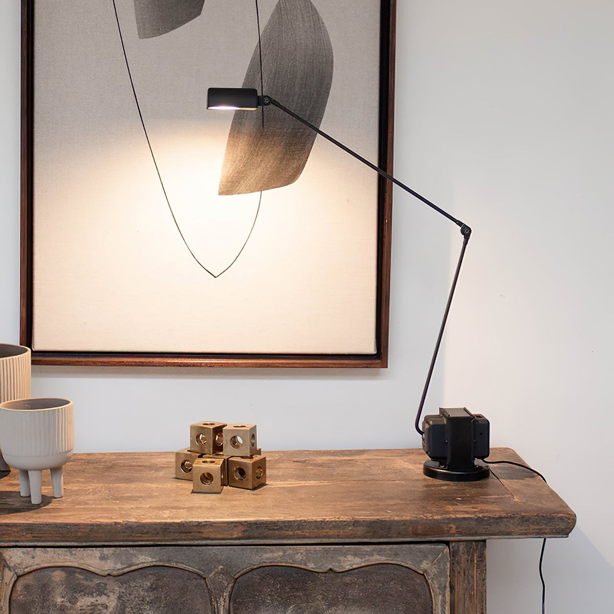 Orvyn lámpara de mesa minimalista