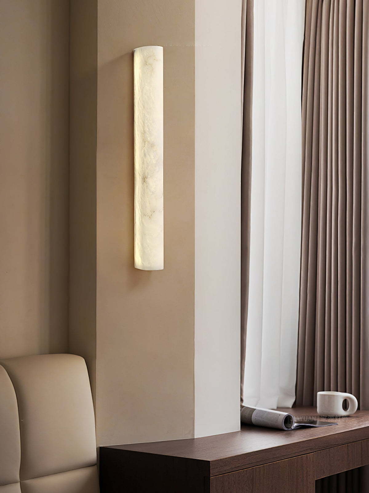 Veyaen aplique de pared alabastro