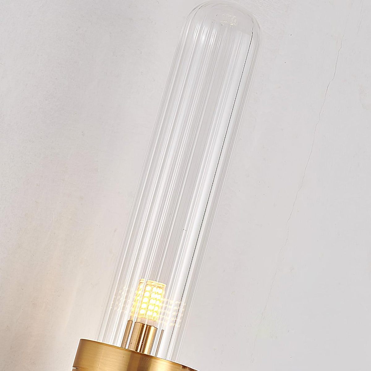 Alorira aplique de pared columnar de vidrio estilo nórdico