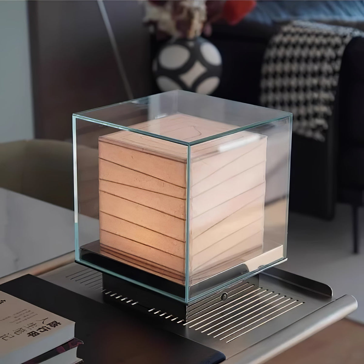 Pryn lámpara de mesa Cube