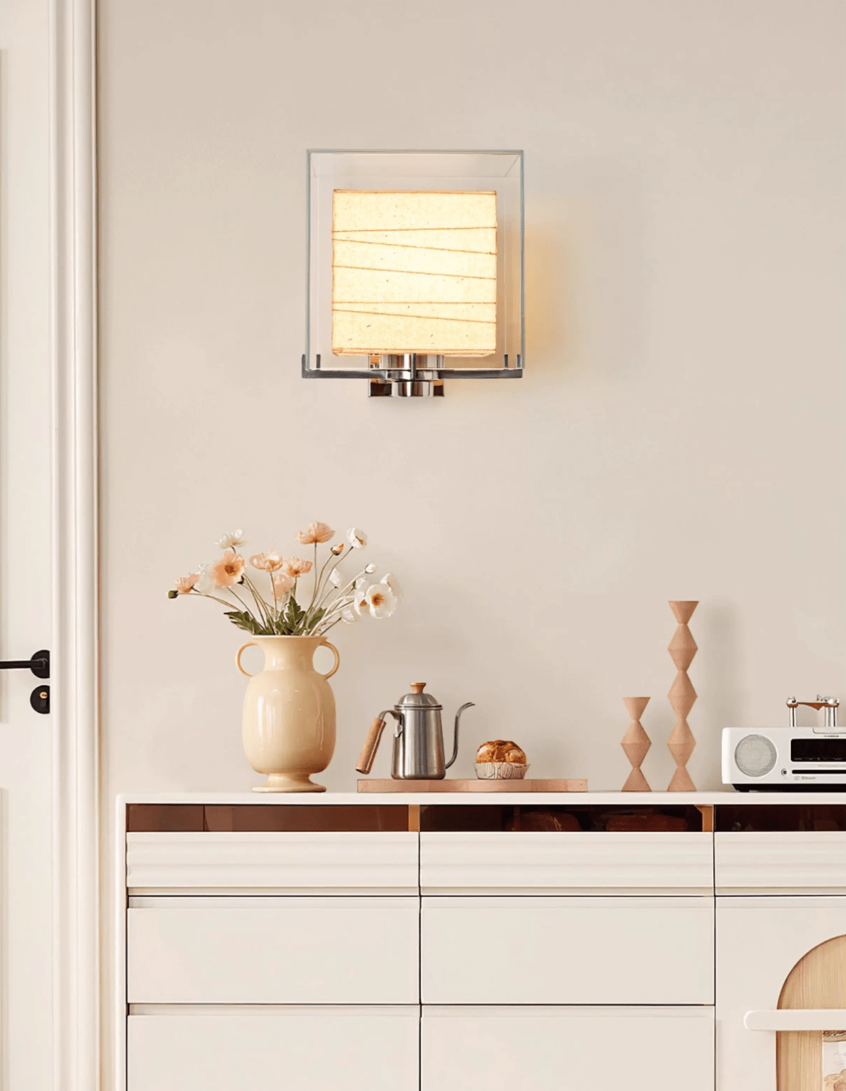 Mirglow aplique de pared Cube