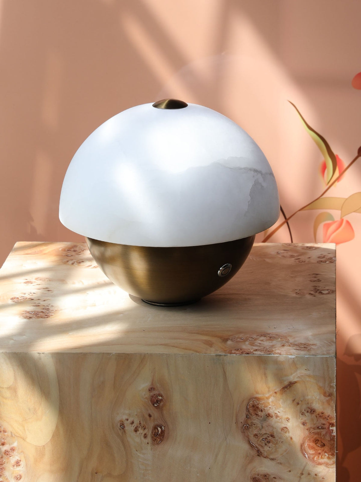 Crol lámpara de mesa alabastro mini