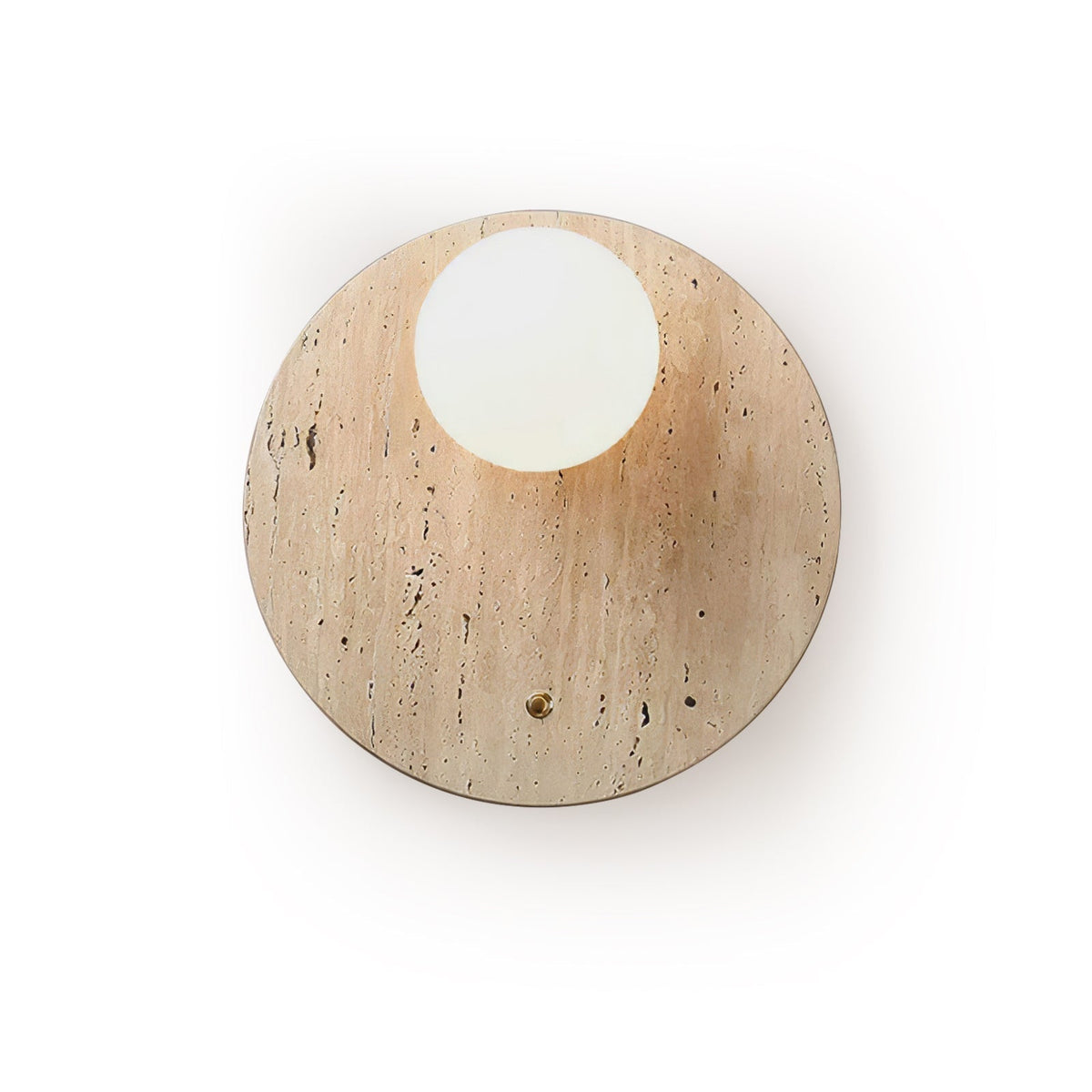 Aurevon aplique de pared minimalista en travertino