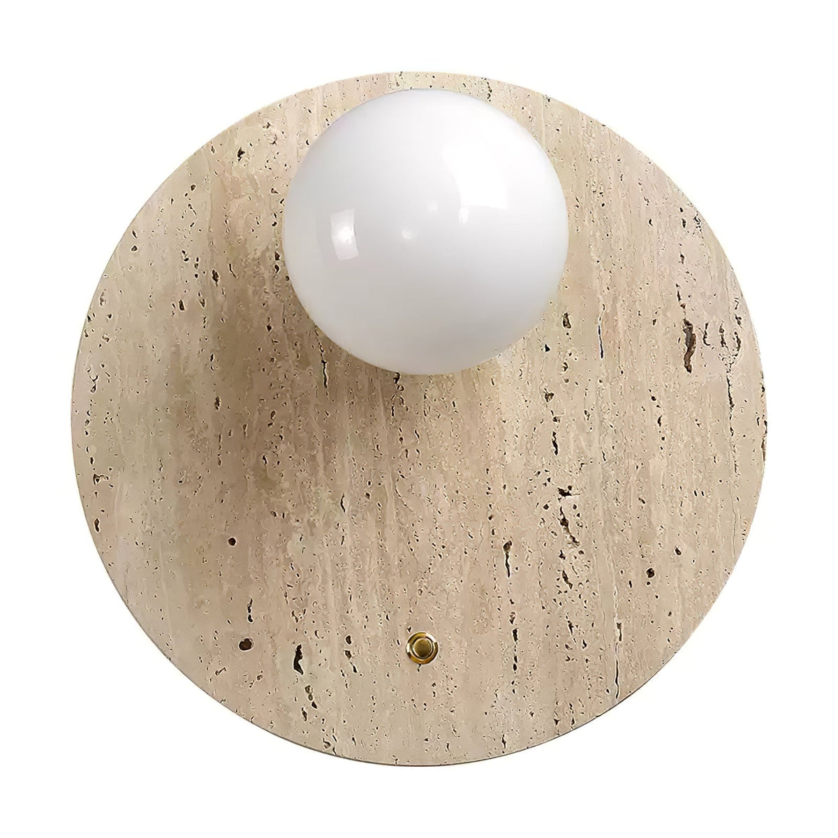 Aurevon aplique de pared minimalista en travertino