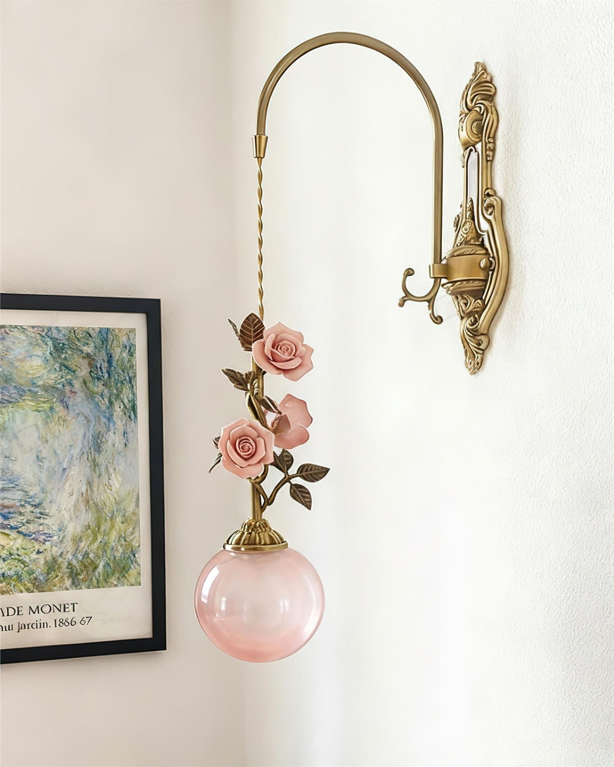 Roseline aplique de pared