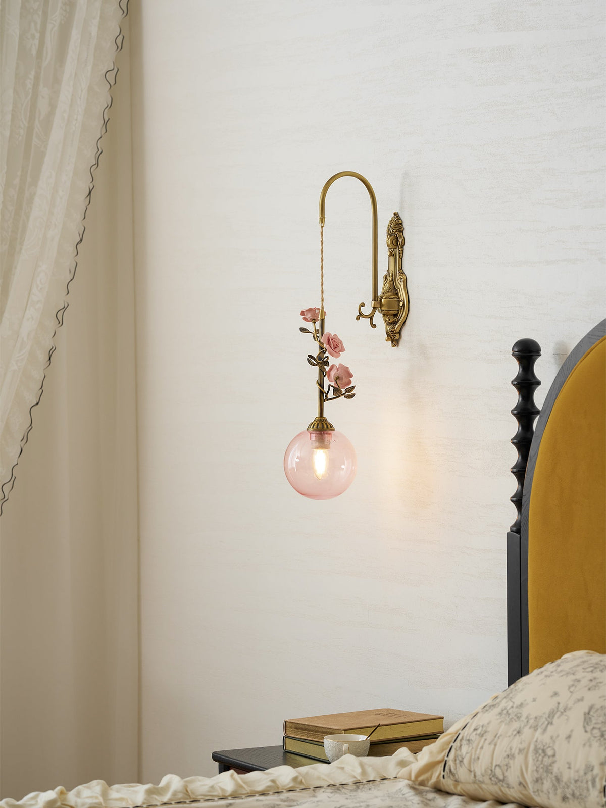 Roseline aplique de pared