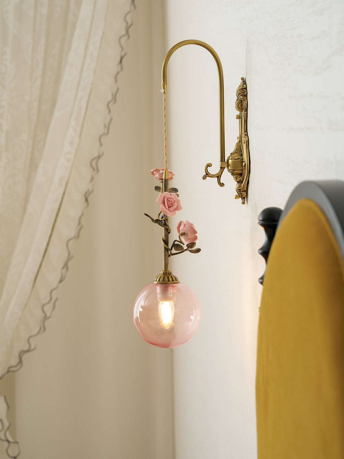 Roseline aplique de pared
