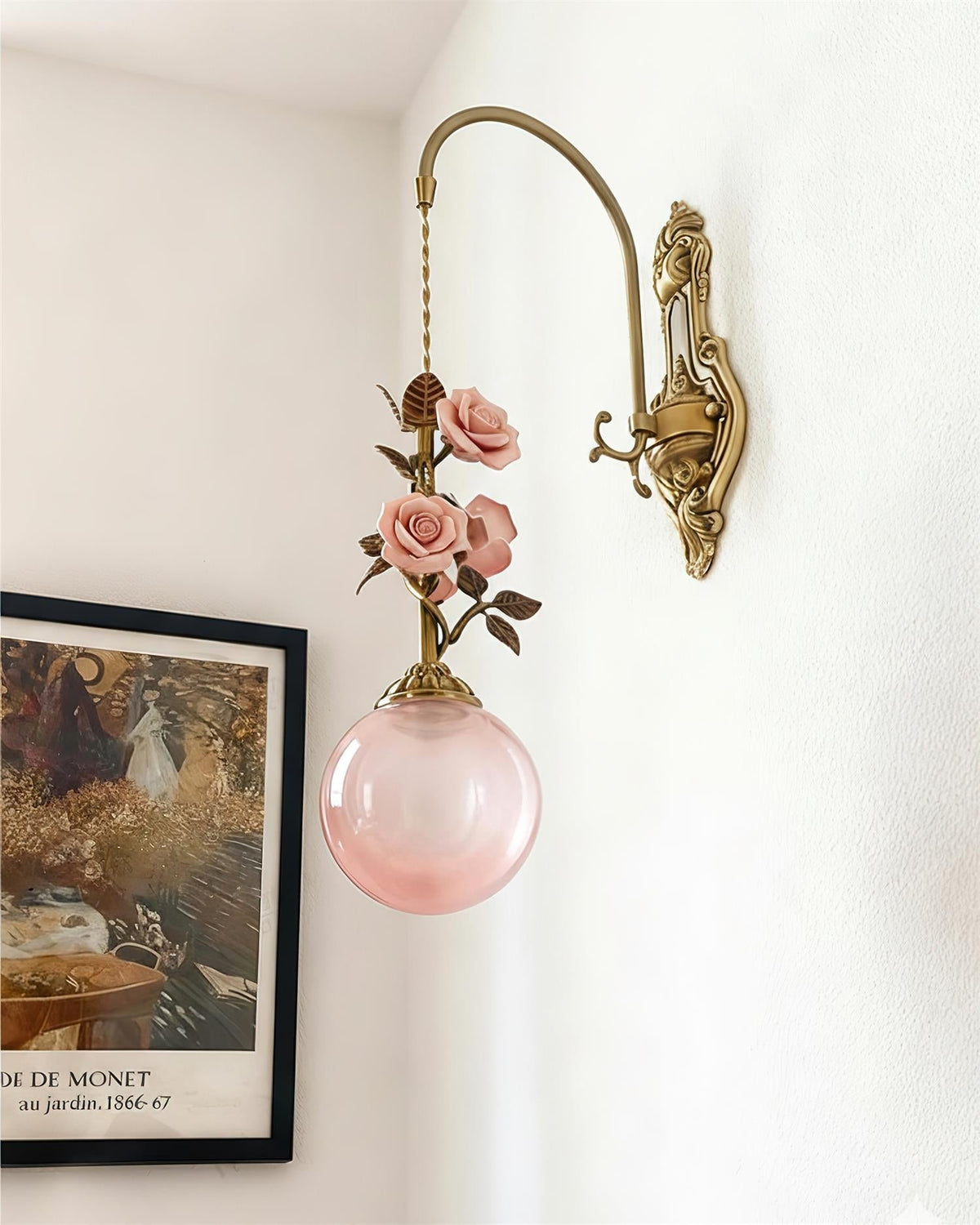 Roseline aplique de pared