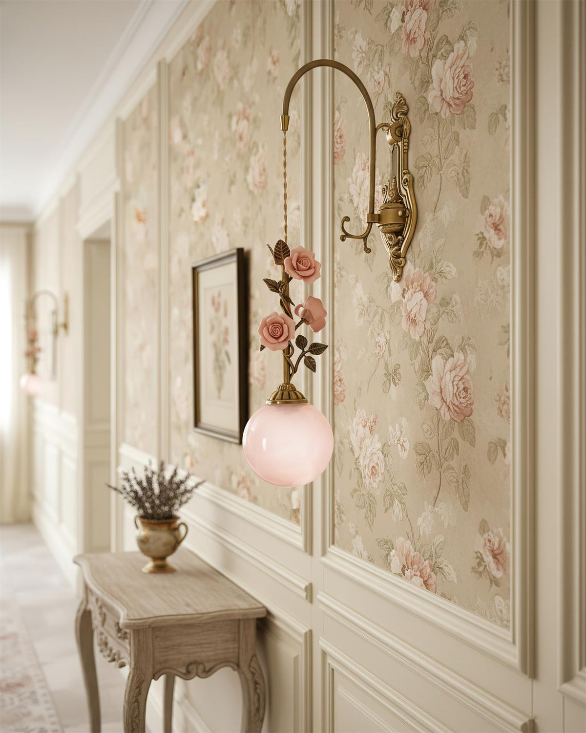 Roseline aplique de pared