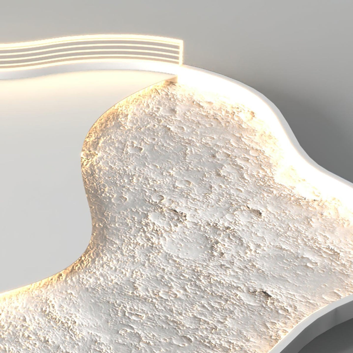 Syvine lámpara de techo Art Lunar Led nórdico