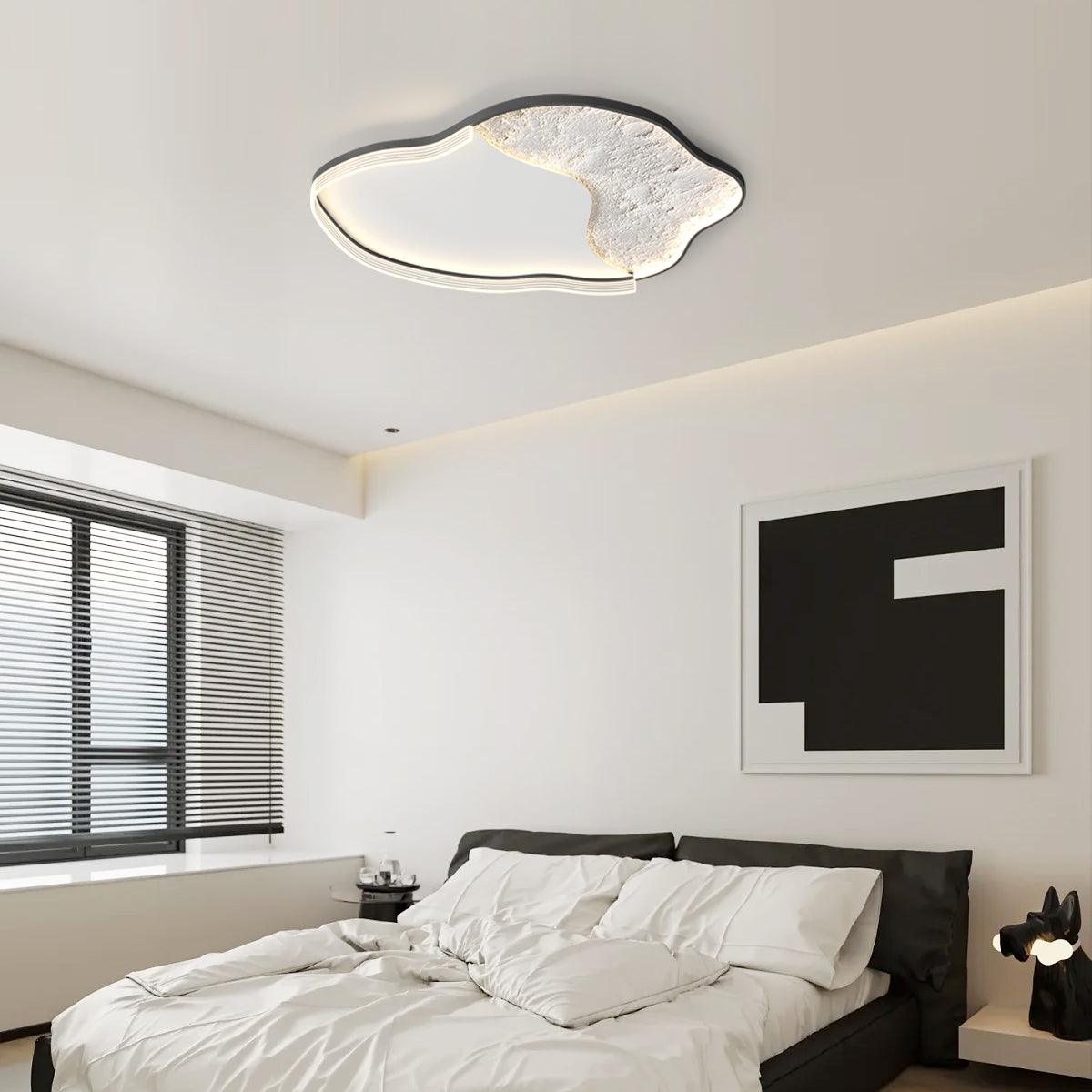Syvine lámpara de techo Art Lunar Led nórdico