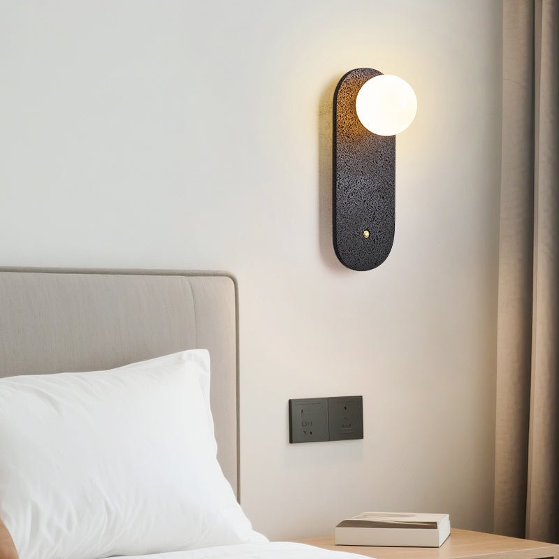 Taveella aplique de pared travertino negro