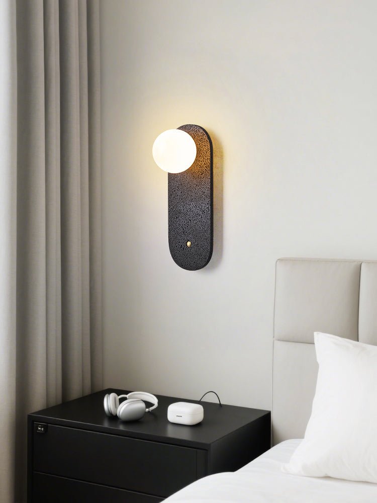 Taveella aplique de pared travertino negro