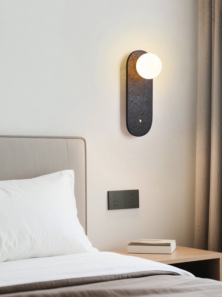 Taveella aplique de pared travertino negro